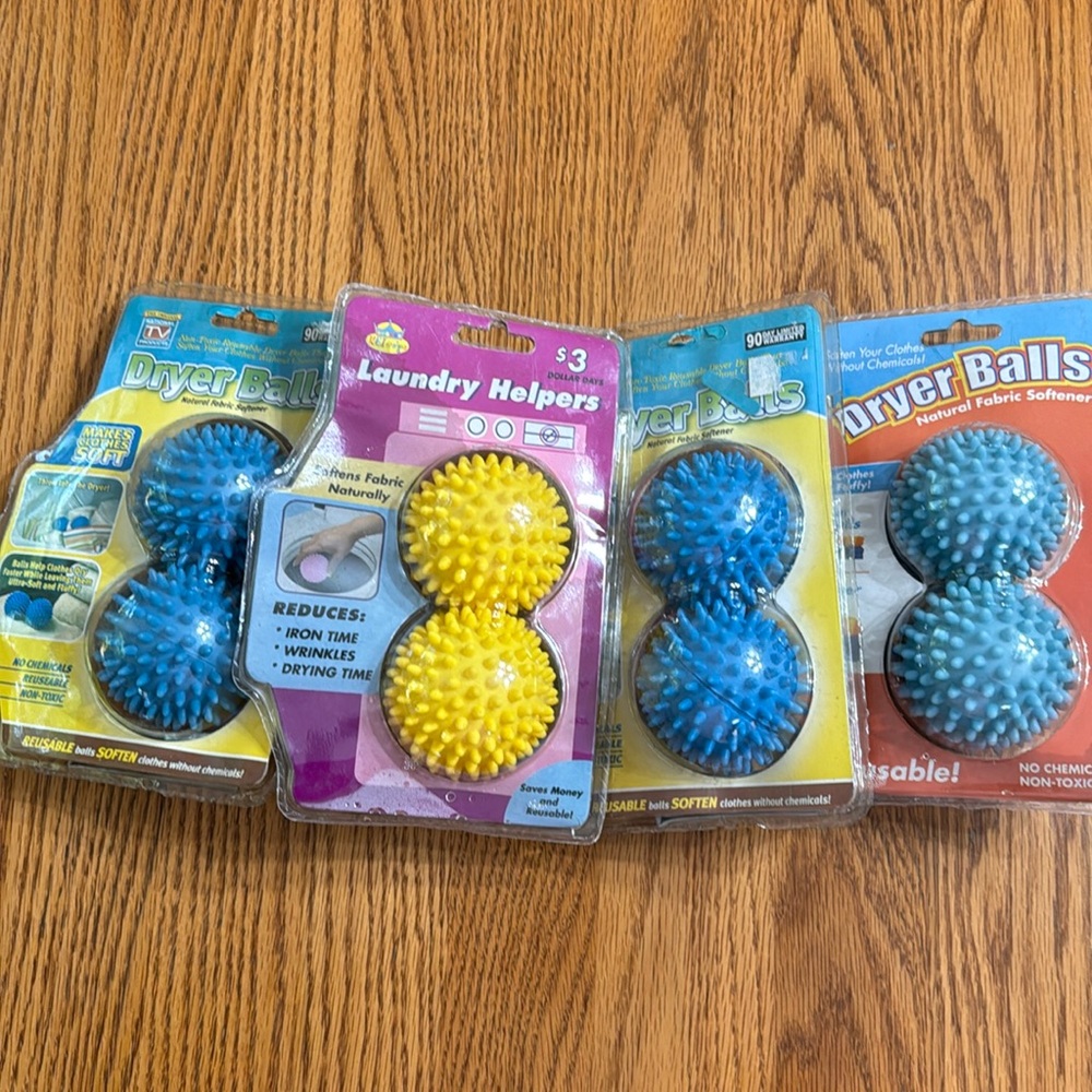 Dryer Balls - 4 pairs